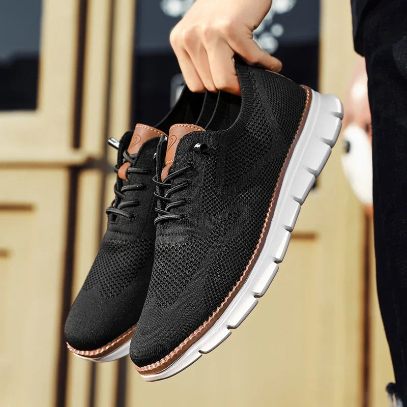 Herren-Walking-Strick-Sneaker | Leichte Arbeitsschuhe