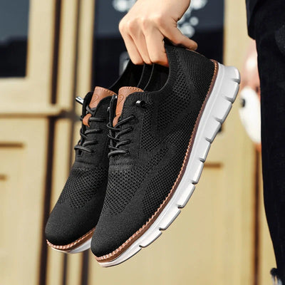 Herren-Walking-Strick-Sneaker | Leichte Arbeitsschuhe