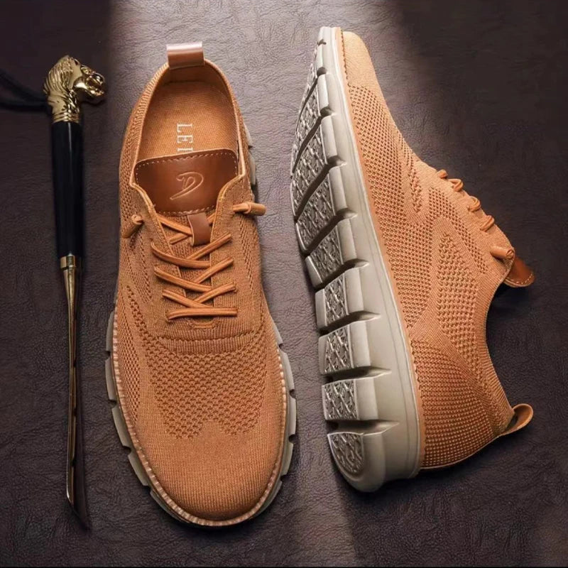 Herren-Walking-Strick-Sneaker | Leichte Arbeitsschuhe