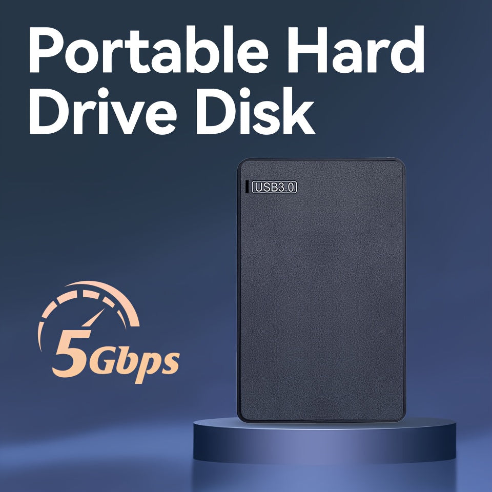 Bärbar extern USB 3.0-hårddisk (160 GB-1 TB, högpresterande hårddisk för fotografer och datorer)