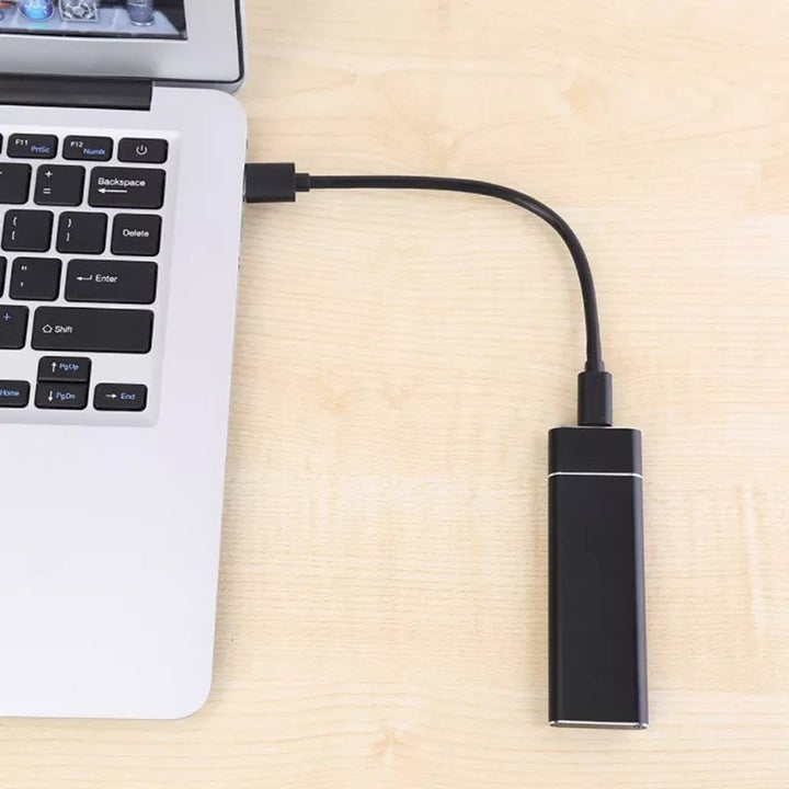 Externes SSD-Laufwerk aus Aluminium mit hoher Geschwindigkeit