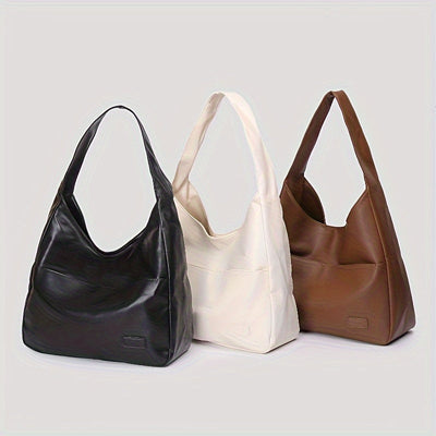Tasche aus hochwertigem Kunstleder mit großem Stauraum für Damen