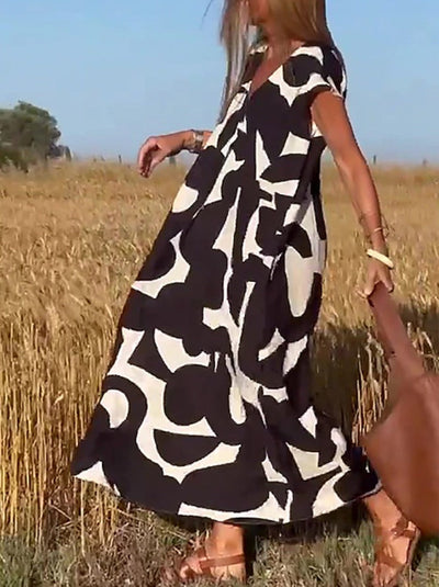 Luca - Elegantes & Raffiniertes Langkleid, für Frauen