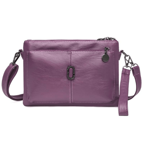 Fosh | Kleine Ledertasche für Damen | Hochwertige Lederverarbeitung