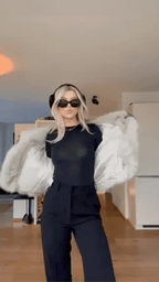 Kuscheliger Kunstpelzmantel Mila