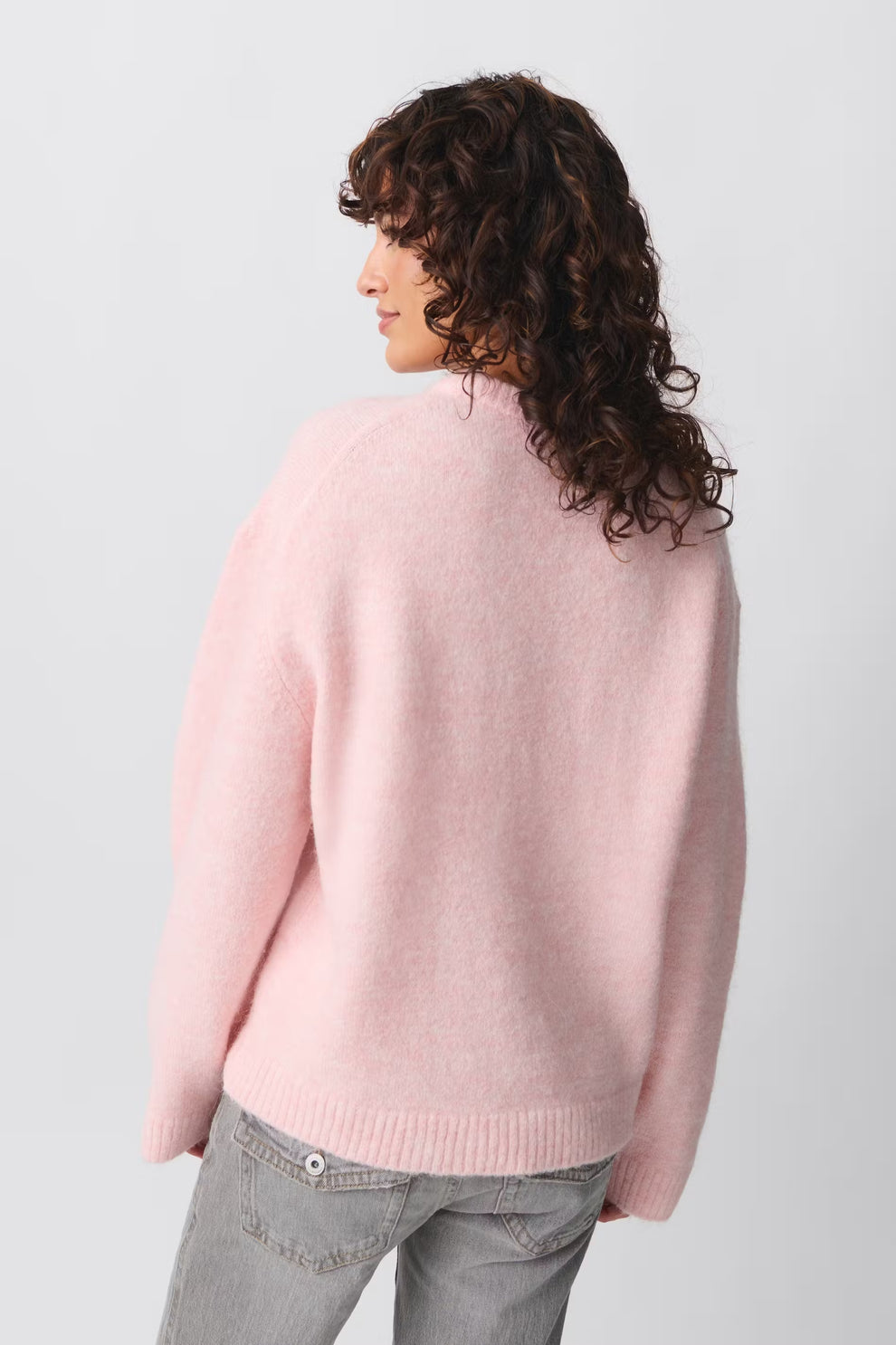 Georgie - Weicher Damen Strickpullover | Oversized Rundhals-Pullover