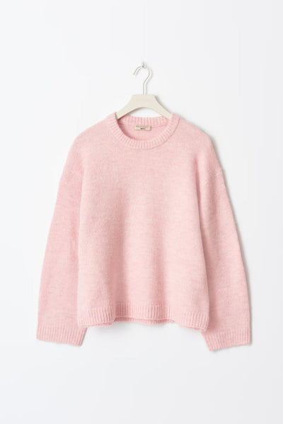 Georgie - Weicher Damen Strickpullover | Oversized Rundhals-Pullover