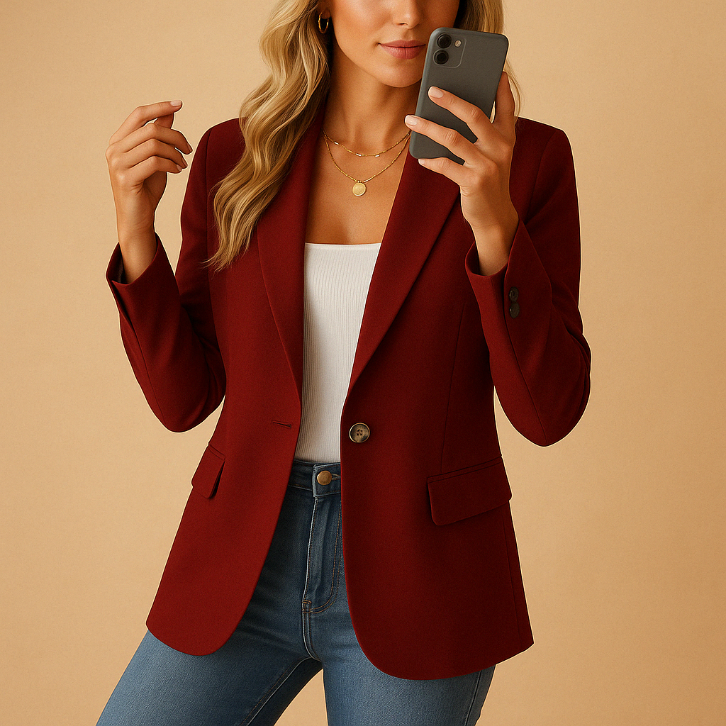 Maßgeschneiderter Blazer mit bequemer Passform für Frauen | Yara