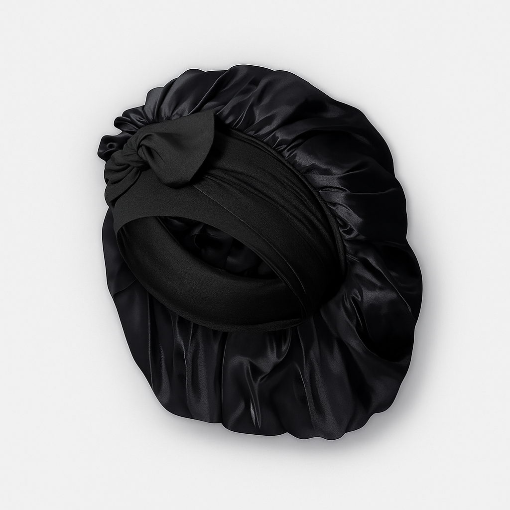 Black Woman's Head Cap