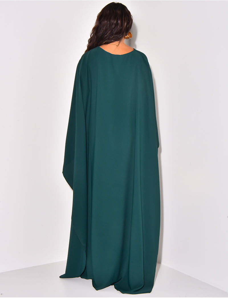 LeoRossi - Fließendes Cape-Kleid