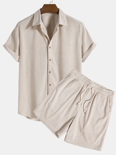 Herren Trendiges Shorts & Shirt Sommer Set - Fridolin
