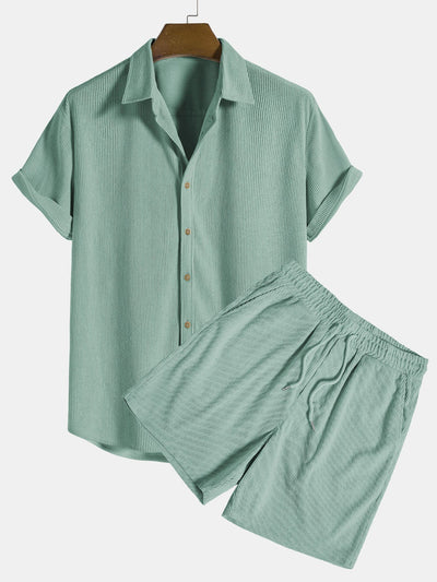 Herren Trendiges Shorts & Shirt Sommer Set - Fridolin