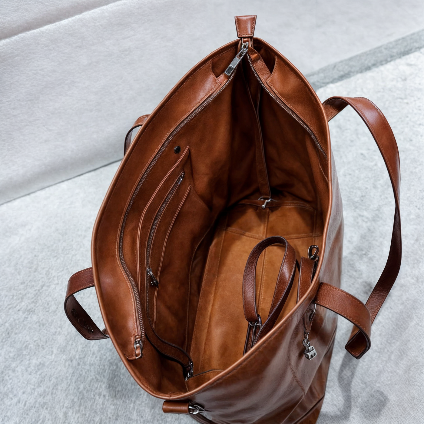 Vintage-PU Ledertasche