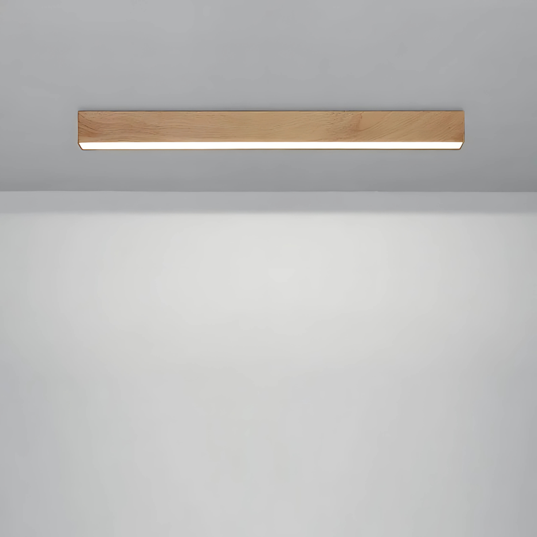 Deckenleuchten Modern Wood Linear Bar Fixture