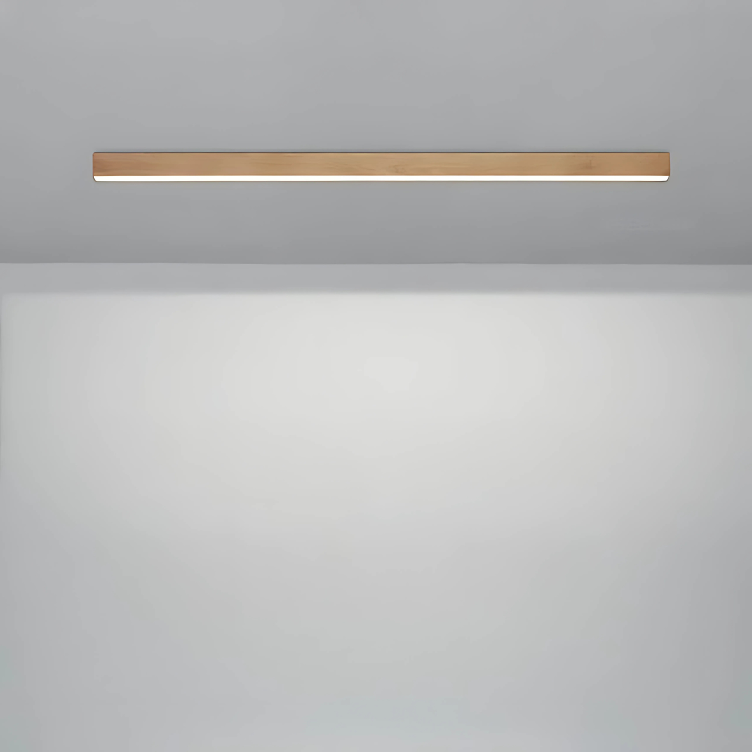 Deckenleuchten Modern Wood Linear Bar Fixture