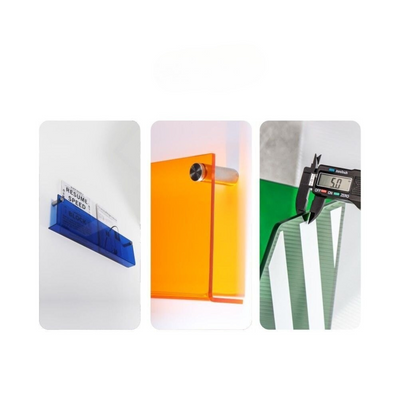 Estante de pared con revistero de acrílico transparente