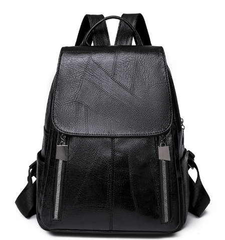 Stylischer Damen-Rucksack aus PU Leder | Diebstahlsichere Tasche | Roswitha