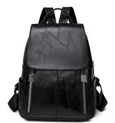 Stylischer Damen-Rucksack aus PU Leder | Diebstahlsichere Tasche | Roswitha