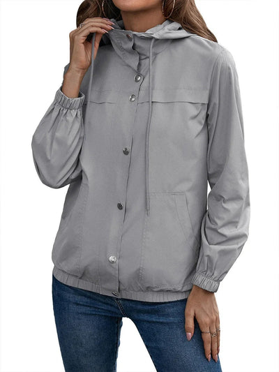 Leichte Kapuzenjacke für Damen