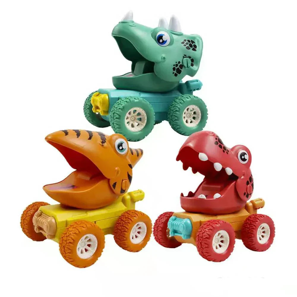 Dino Monster Schiebe- und Zugwagen