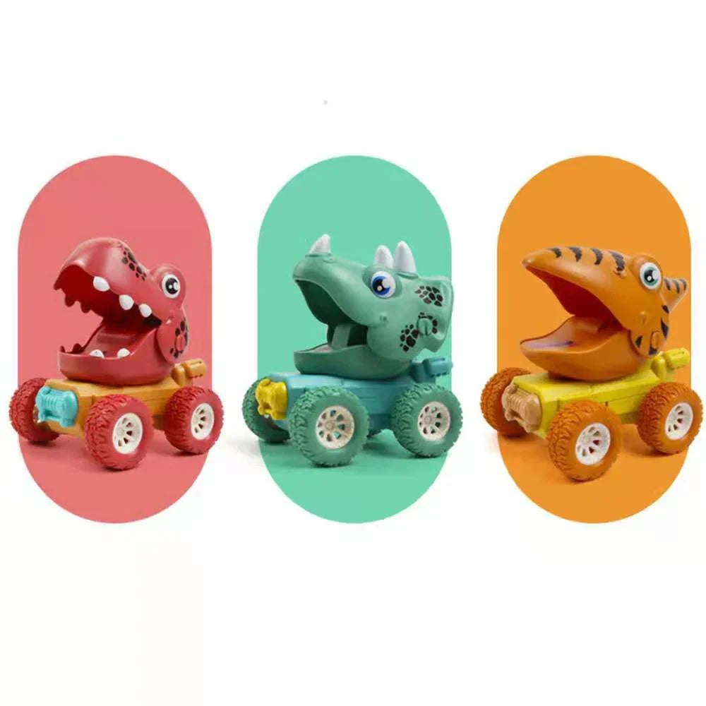 Dino Monster Schiebe- und Zugwagen