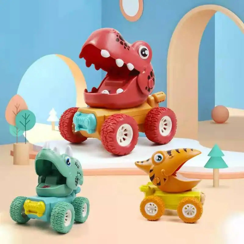 Dino Monster Schiebe- und Zugwagen