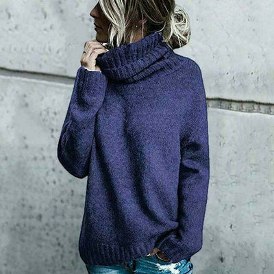 Übergroßer Colt-Pullover aus bequemer Wolle für Frauen