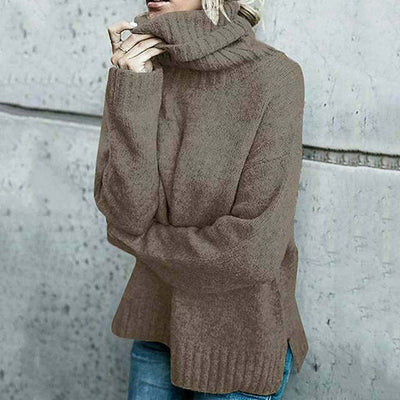 Übergroßer Colt-Pullover aus bequemer Wolle für Frauen