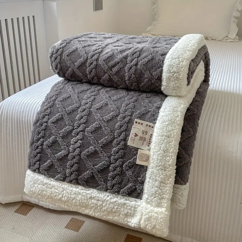 Nostra – Premium-Kuscheldecke aus Sherpa