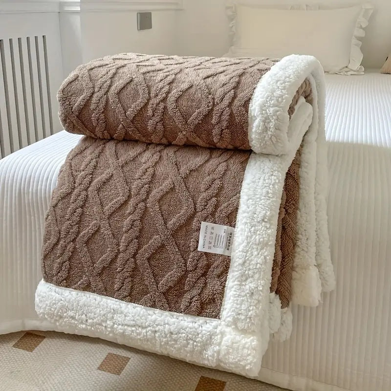 Nostra – Premium-Kuscheldecke aus Sherpa