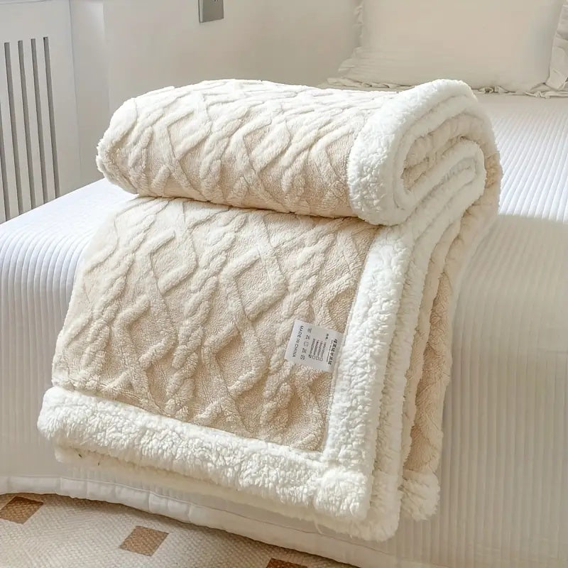 Nostra – Premium-Kuscheldecke aus Sherpa