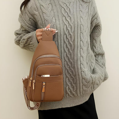 Tasche Damen Umhängetasche Klein Praktisch mit vielen Fächern