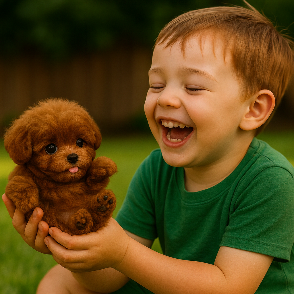 Interaktives Welpenspielzeug mit lebensechter Bewegung