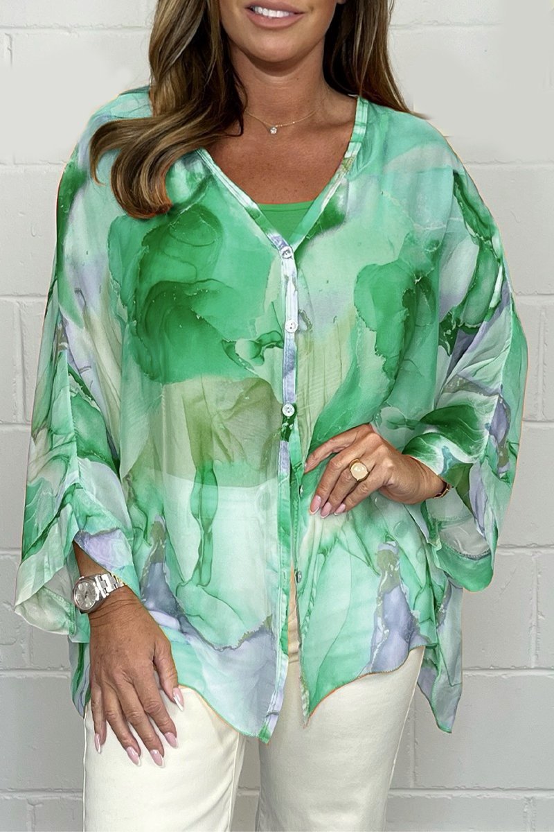 Lidia - Bluse für Frauen - Bequemer, sommerlicher Schnitt