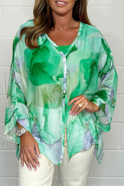 Lidia - Bluse für Frauen - Bequemer, sommerlicher Schnitt