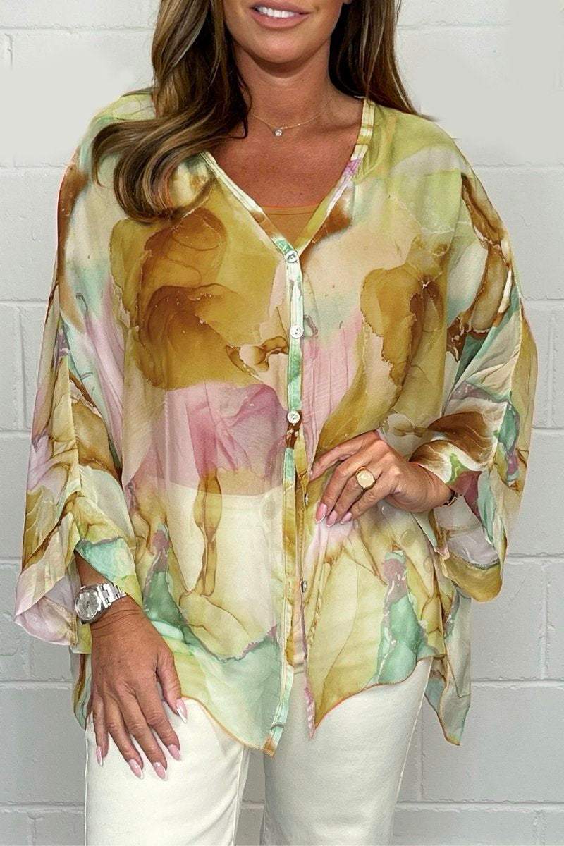 Lidia - Bluse für Frauen - Bequemer, sommerlicher Schnitt
