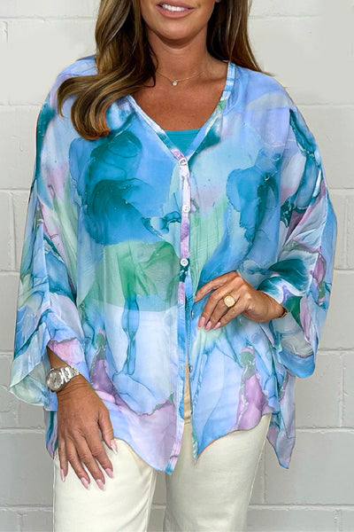 Lidia - Bluse für Frauen - Bequemer, sommerlicher Schnitt