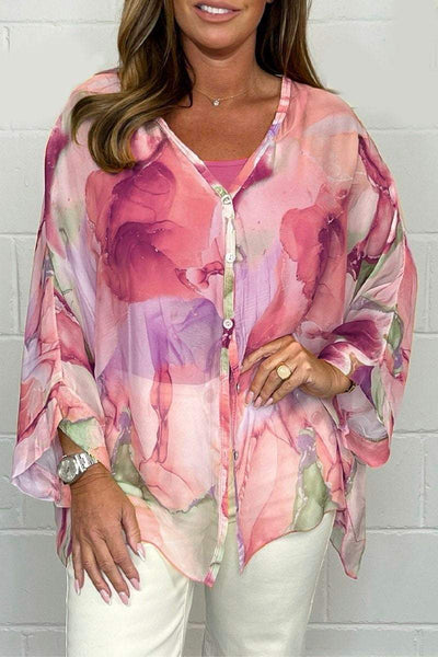 Lidia - Bluse für Frauen - Bequemer, sommerlicher Schnitt
