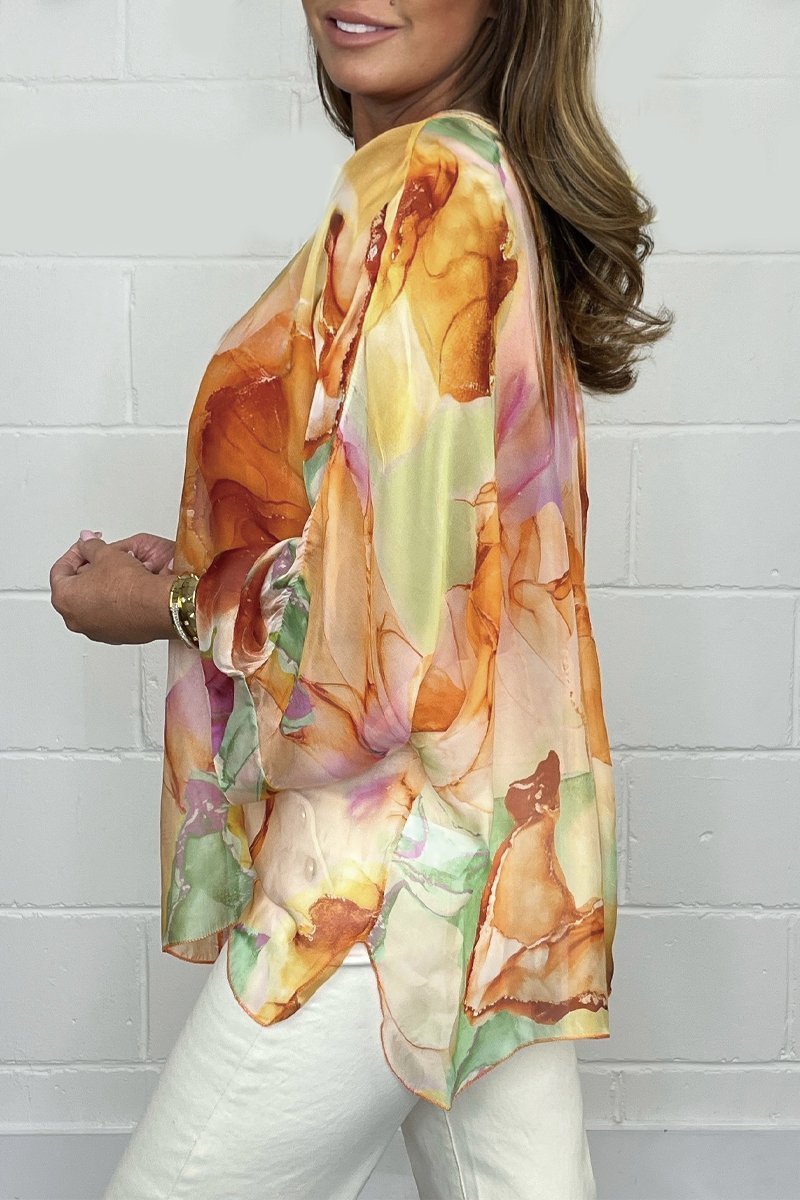 Lidia - Bluse für Frauen - Bequemer, sommerlicher Schnitt