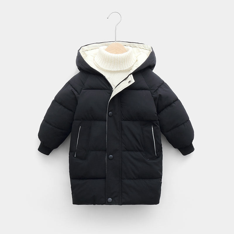 Chaqueta parka de invierno cálida para niños