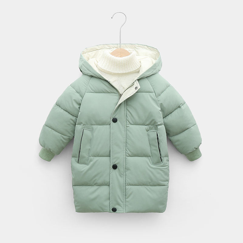 Chaqueta parka de invierno cálida para niños
