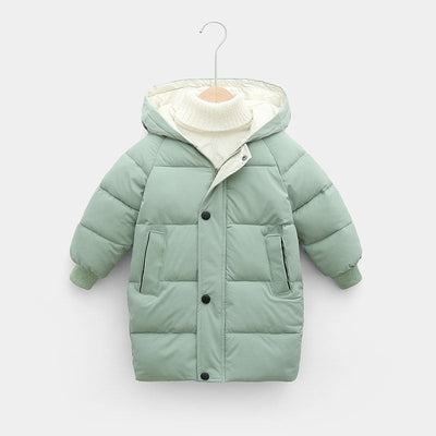 Chaqueta parka de invierno cálida para niños