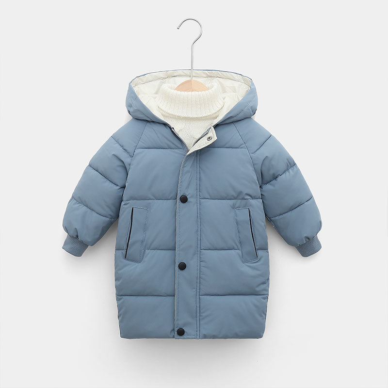 Chaqueta parka de invierno cálida para niños