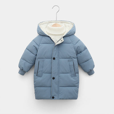 Chaqueta parka de invierno cálida para niños
