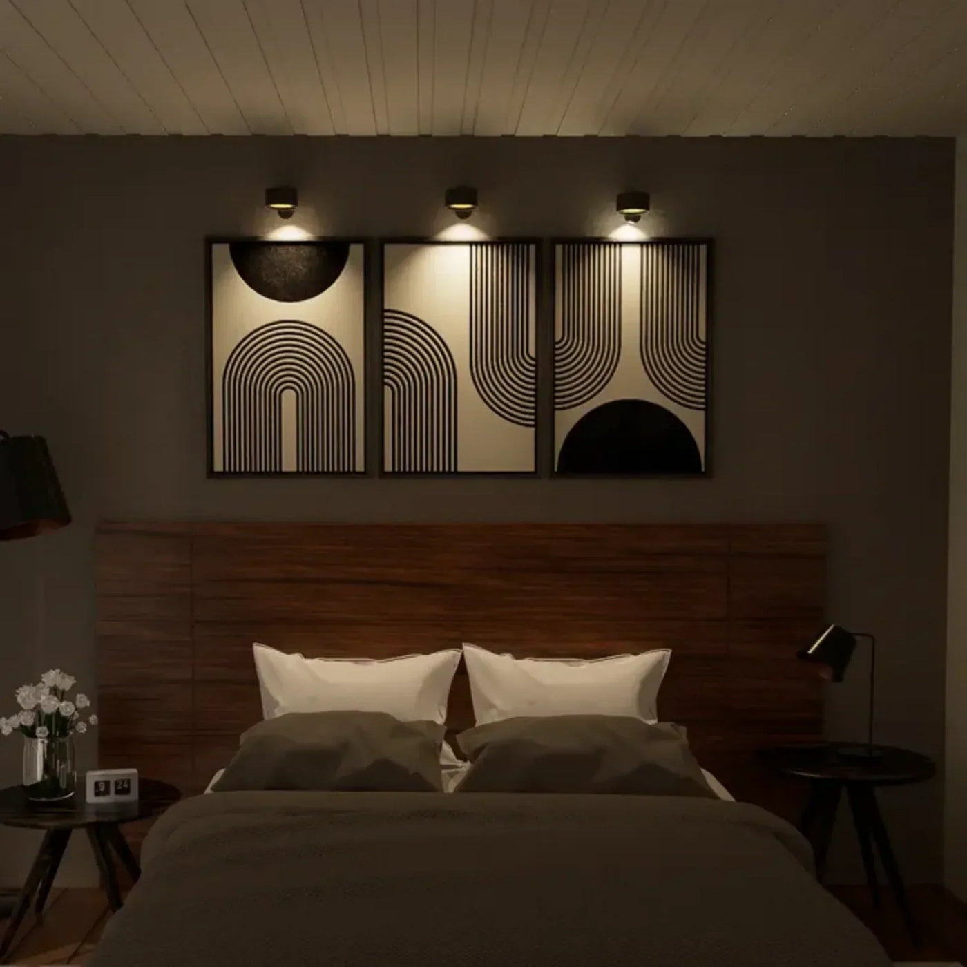 Easystick Magnetische, kabellose Wandlampe - Klebende, wiederaufladbare LED-Lampe