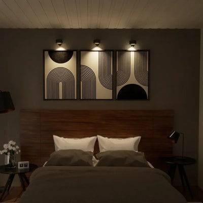 Easystick Magnetische, kabellose Wandlampe - Klebende, wiederaufladbare LED-Lampe