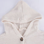 Strickjacke mit Kapuze für Frauen