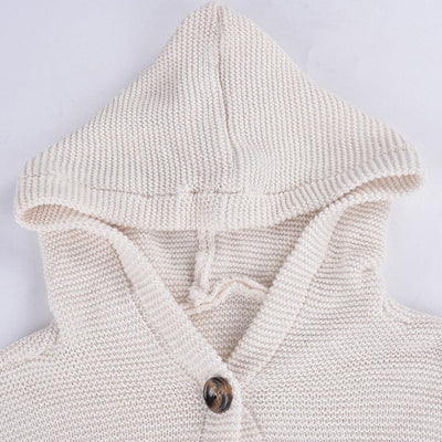 Strickjacke mit Kapuze für Frauen