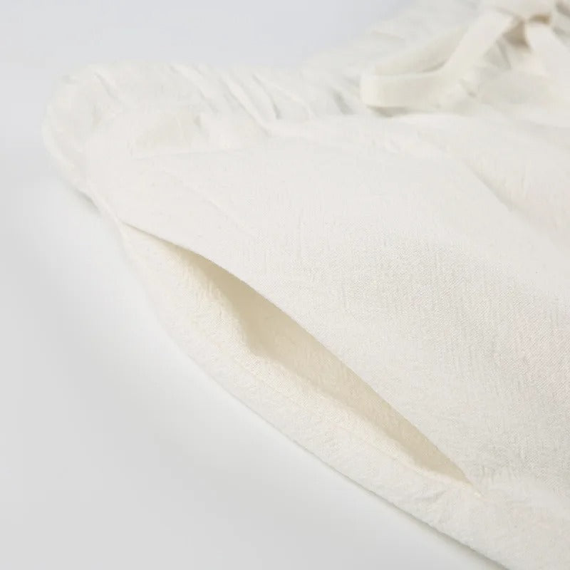 Sommerhosen für Frauen aus natürliche Textur