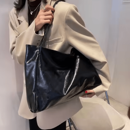 Maxia | Große Damen-Umhängetasche aus Leder | Handtasche